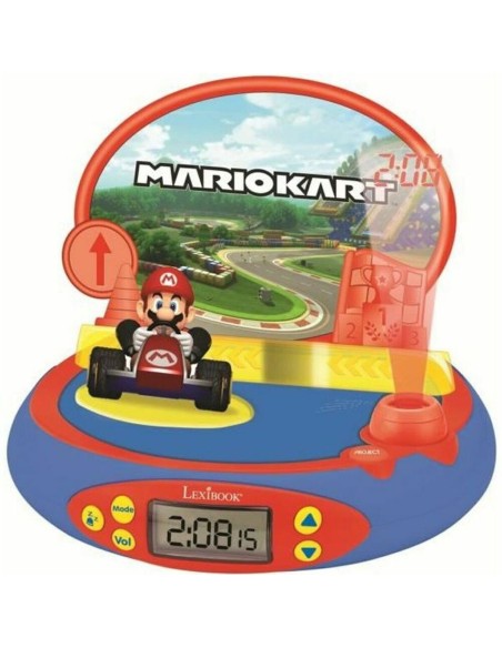 Alarm Clock Lexibook Mario Kart Projector with sound