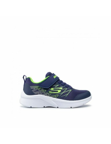 Running Shoes for Adults Skechers Lightweight Gore Strap Navy Blue