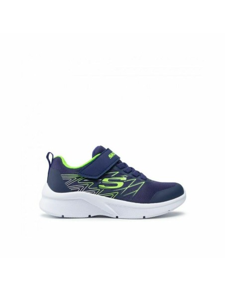 Running Shoes for Adults Skechers Lightweight Gore Strap Navy Blue