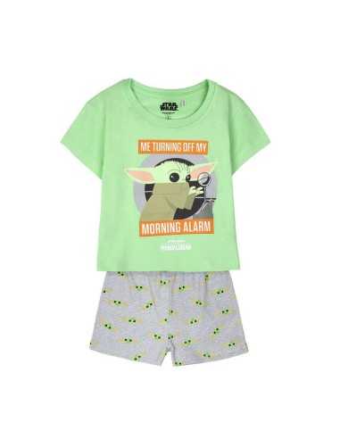 Pyjama D'Été The Mandalorian Vert Vert clair Enfant