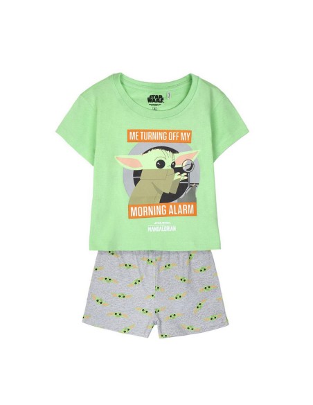 Summer Pyjama The Mandalorian Green Light Green Children's