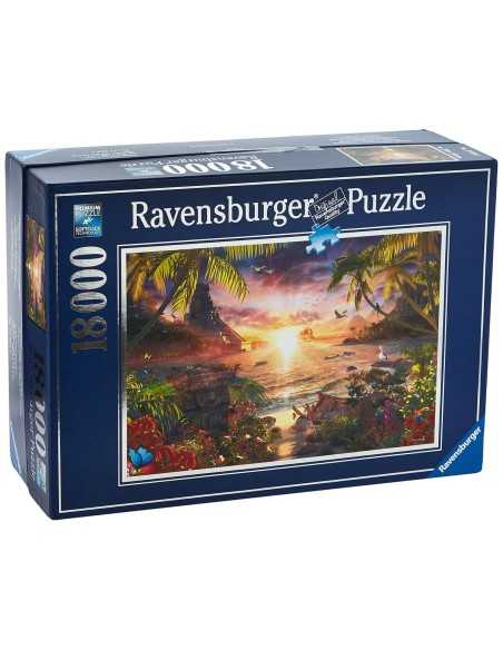 Puzzle Ravensburger 17824 Paradise Sunset 18000 Pezzi