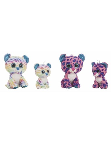 Fluffy toy animals 20 cm