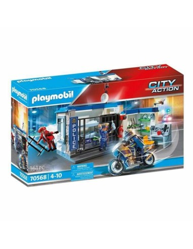 Playset City Action Prison Escape Playmobil 70568 Police (161 pcs)