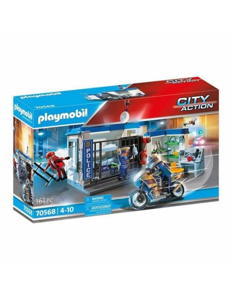 Playset City Action Prison Escape Playmobil 70568 Police (161 pcs)