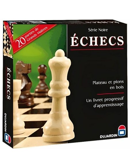 Tischspiel Dujardin Black Series Tray Chess (FR)