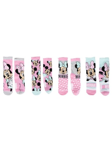 Chaussettes Minnie Mouse 4 paires