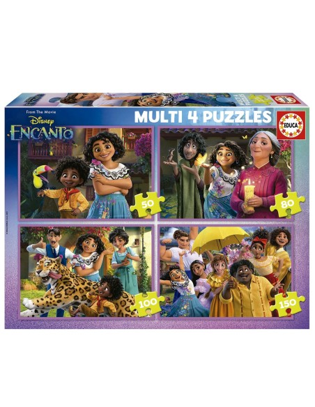 Set di 4 Puzzle Educa Disney