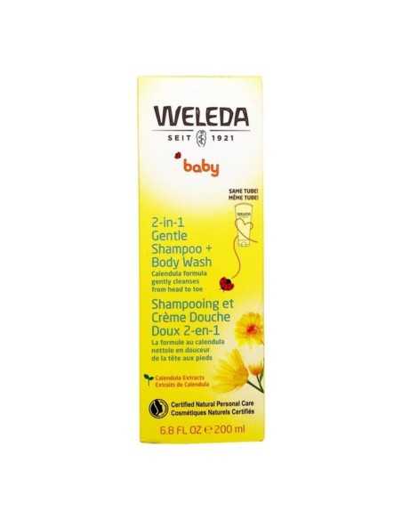 Gel e Shampoo 2 in 1 Baby Weleda Baby 200 ml