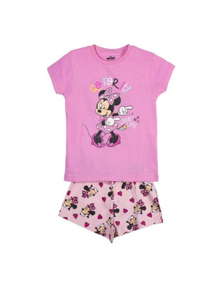 Pyjama D'Été Minnie Mouse Rose