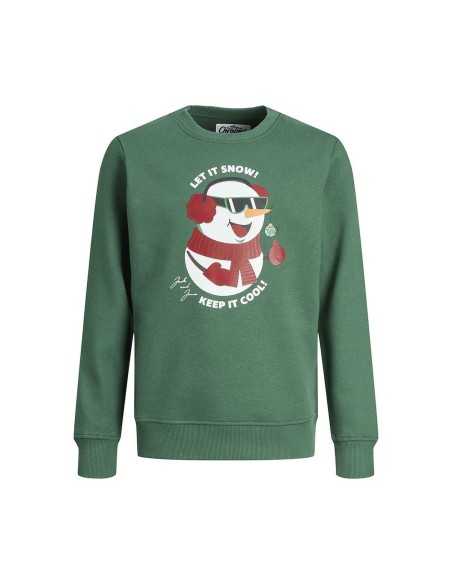 Children’s Sweatshirt without Hood Jack & Jones 12222091 Green