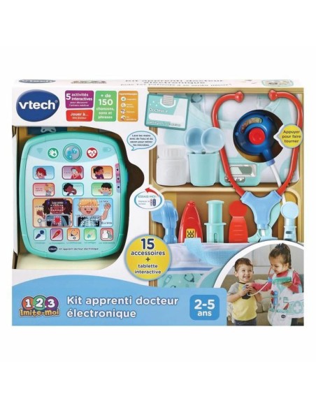 Toy Medical Case with Accessories Vtech Electronic Doctor Apprentice Kit 