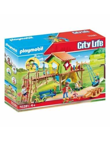 Playset City Life Adventure Playground Playmobil 70281 Parc de jeux (83 pcs)