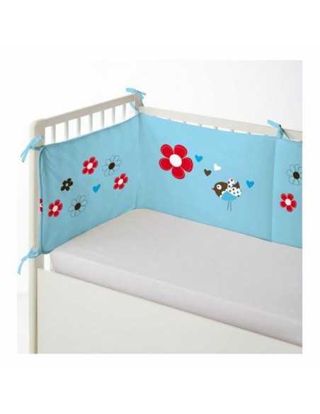 Cot protector Cool Kids Hugo (60 x 60 x 60 + 40 cm)