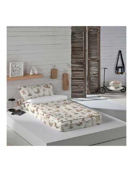 Copripiumone a sacco con Piumone Icehome Spring Field (Singolo) (90 x 190/200 cm)