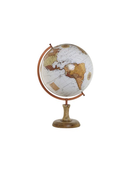 Globe Home ESPRIT Brown PVC Mango wood 47 x 45 x 70 cm