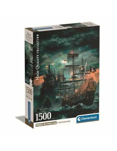 Puzzle Clementoni Bateau de pirate 1500 Stücke