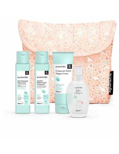 Ensemble de Bain Pour Bébé Suavinex Corail (5 Pièces)