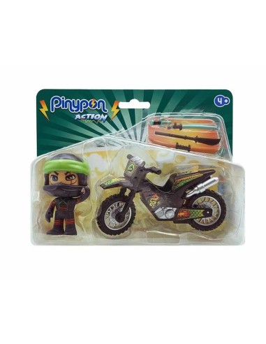 Action Figure Pinypon Motorbike