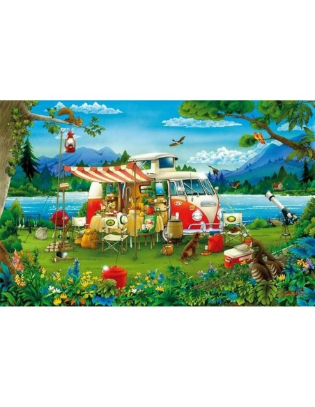 Puzzle Educa Holidays in the countryside 1000 Stücke