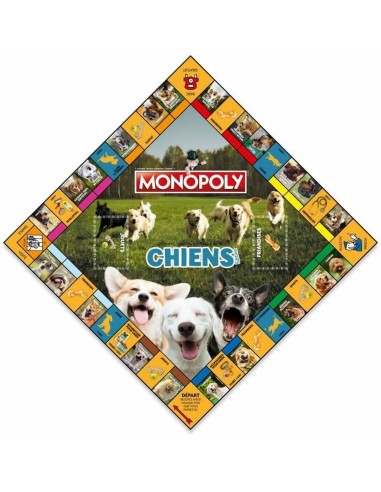 Board game Winning Moves Monopoly Chiens