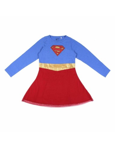 Vestito Superman Azzurro Rosso