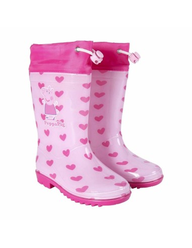 Bottes en Caoutchouc pour Enfants Peppa Pig Rose