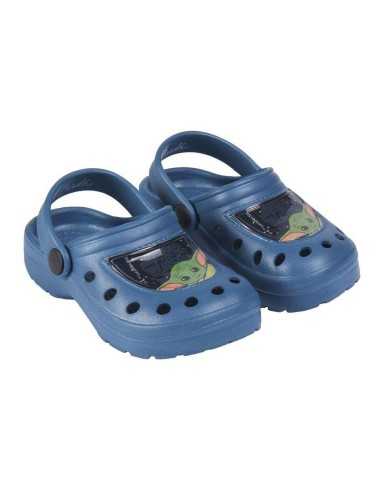 Strandclogs The Mandalorian Blau