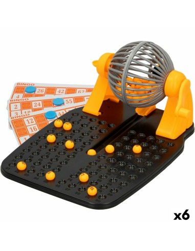 Bingo Colorbaby Cartone Plastica (6 Unità)