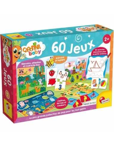 Educational Game Lisciani Giochi Carotina Baby 60 Jeux (FR)