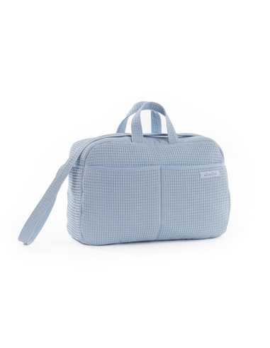 Wickeltasche Mi bollito Hellblau 15 x 30 x 45 cm