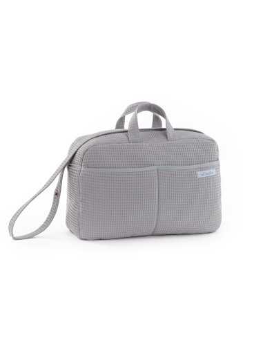 Diaper Changing Bag Mi bollito Light grey 15 x 30 x 45 cm