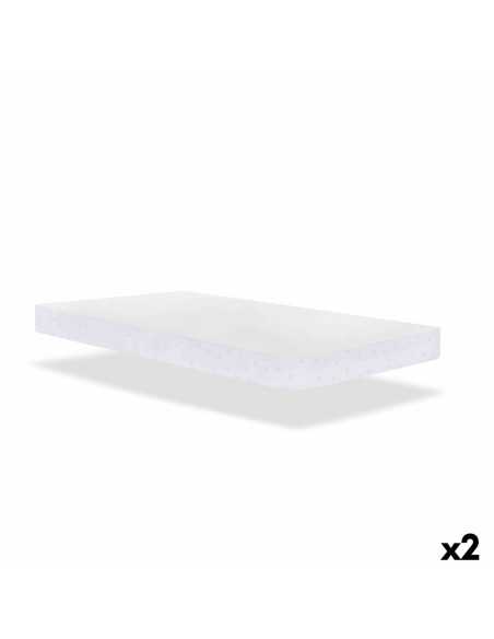 Cot mattress cover Mi bollito White 1 x 50 x 85 cm Impermeable 2 Units