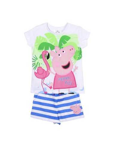 Set of clothes Peppa Pig White Blue