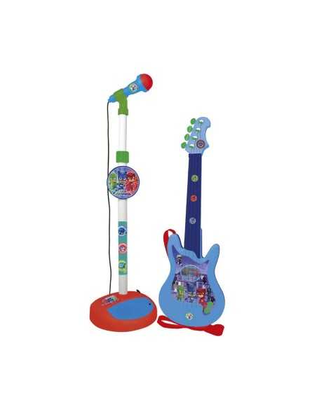 Guitare pour Enfant PJ Masks Microphone Bleu