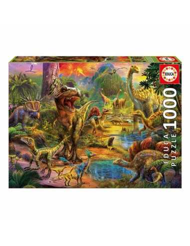 Puzzle Dinosaur Land Educa 17655 500 Pieces 1000 Pieces 68 x 48 cm