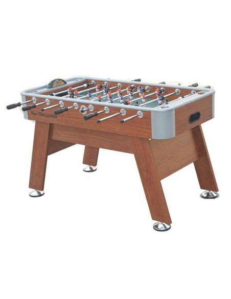 Tischfußball Metropolitan Braun 142 x 75,5 x 88 cm