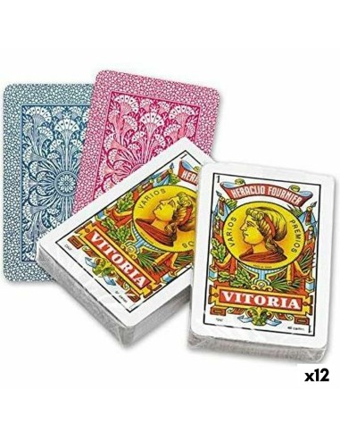 Carte da Gioco Spagnole (40 Carte) Fournier 12 Unità (61,5 x 95 mm)