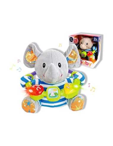 Peluche musicale Reig Rhinocéros 20 cm