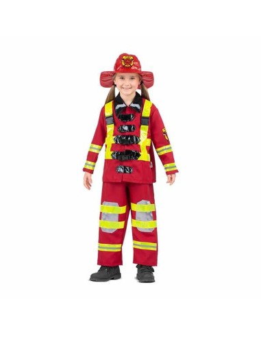 Costume for Children My Other Me Red Fireman M 10-12 Years