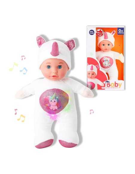 Poupée Bébé Reig 30 cm Licorne Jouet Peluche Blanc (30 cm)