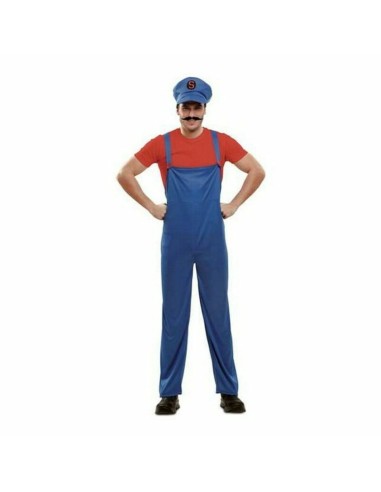 Costume per Adulti Super Plumber My Other Me Rosso M/L