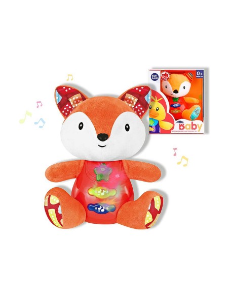 Musical Plush Toy Reig Fox 15 cm