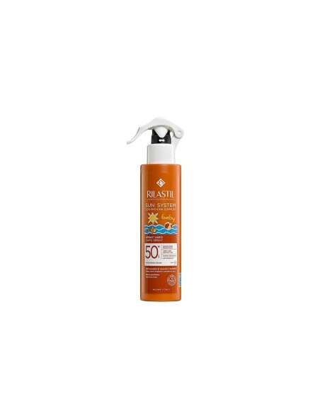 Crème Solaire pour Enfants en Spray Rilastil Sun System Baby SPF 50+ 200 ml