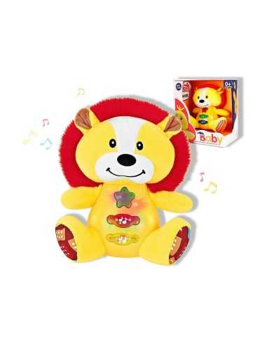 Peluche musicale Reig Lion 15 cm