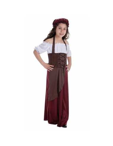 Costume for Children Waitress 3-6 years (2 Pieces)