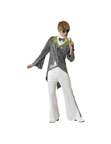 Costume for Adults Silver Rock Star