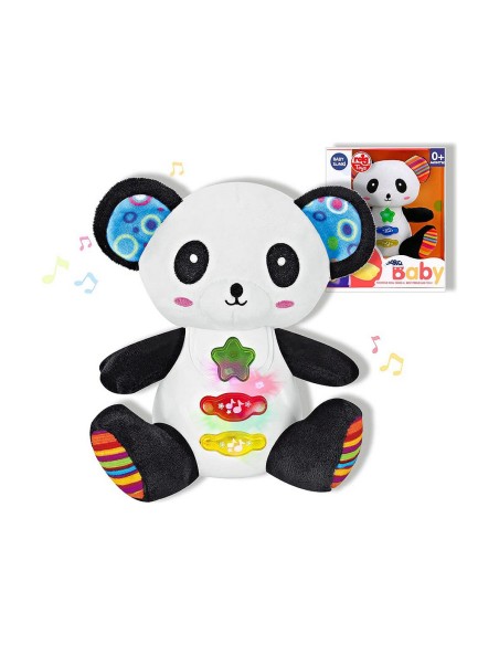 Musical Plush Toy Reig Panda bear 15 cm