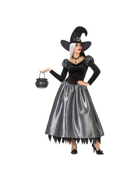 Costume for Adults Witch Multicolour (2 Pieces) (2 Units) (2 pcs)