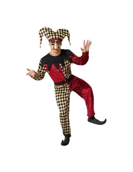 Costume per Adulti Arlecchino (4 pcs)